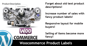 Woocommerce-Produktetiketten