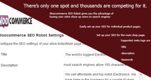 Woocommerce SEO Roboter