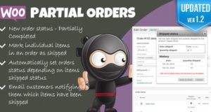 Woocommerce-Teilbestellungen