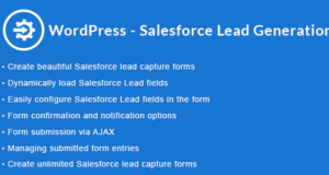 WordPress – Salesforce Leadgenerierung | WordPress – Salesforce Lead Capture