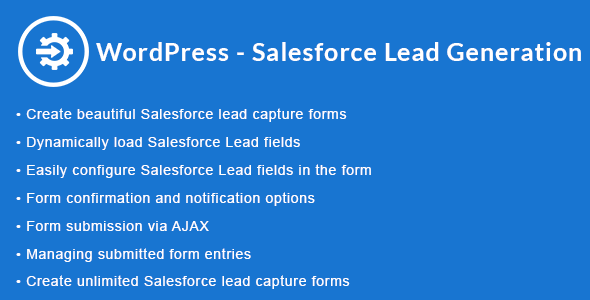 <pre>WordPress - Salesforce Leadgenerierung | WordPress - Salesforce Lead Capture