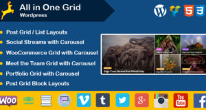 WordPress: Beitrag | Portfolio | Sozialer Strom | WooCommerce | Team-Grid-Layouts