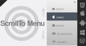 WordPress ScrollTo Menü