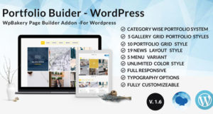XG Portfolio – Grid Maurer-Portfolio-Filter-Plugin für Wpbakery Page Builder (Visual Composer)