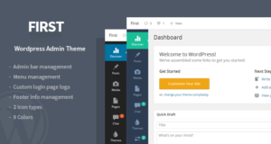 Zuerst – WordPress Admin Layout