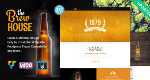 Das Brauhaus | Brauerei / Kneipe / Restaurant WordPress Vorlage