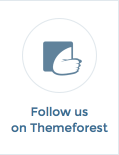 folge uns auf themeforest