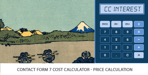 Kontaktformular Seven 7 Kostenrechner - Preisberechnung (Add-on für CF7)