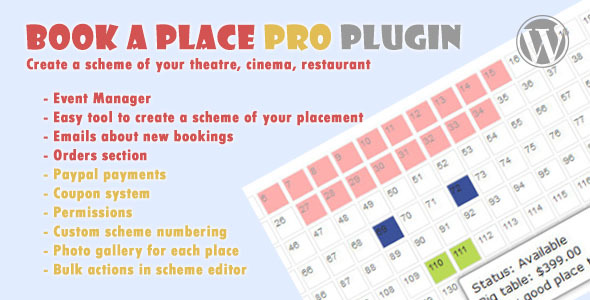 Buchen Sie ein Place Pro - Wordpress Plugin