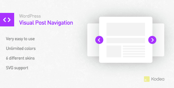 Visuelle Postnavigation für WordPress