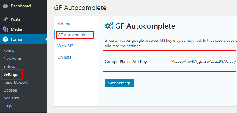 Google Browser-API-Schlüssel einrichten