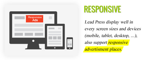 Responsive Ads Design - Maginess - Flexibles Magazin WordPress Template "title =" Responsives Ads Design - Maginess - Flexibles Magazin WordPress Template