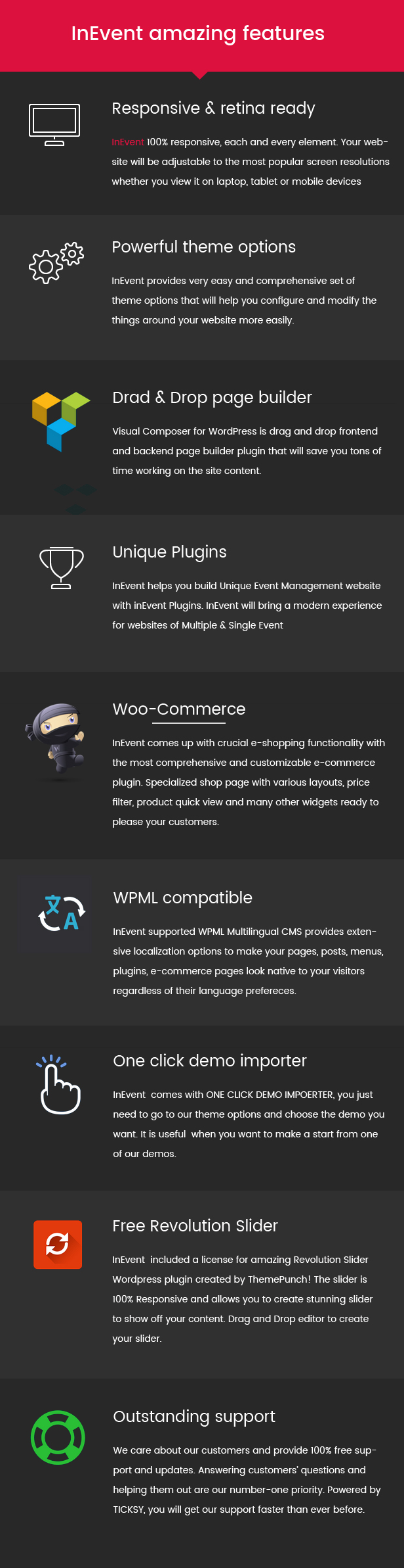 Ereignis-WordPress-Thema