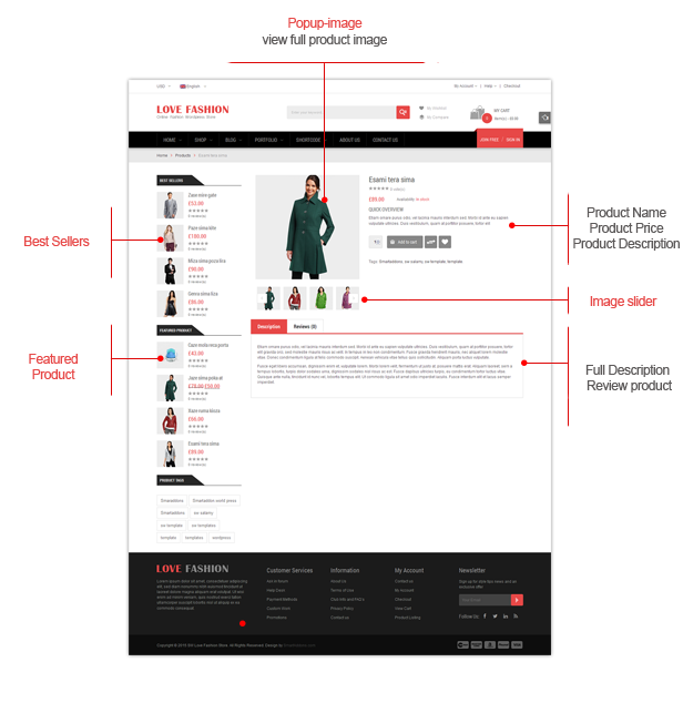 Love Fashion - Produktseite "title =" Love Fashion - Produktseite