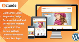 Emode – Responsive Mehrzweck-WordPress-Vorlage
