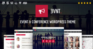 Evnt – Veranstaltung und Konferenz WordPress Layout