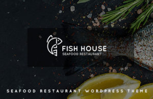 Fischhaus | Ein stilvolles Meeresfrüchte-Restaurant / Café / Bar WordPress Template