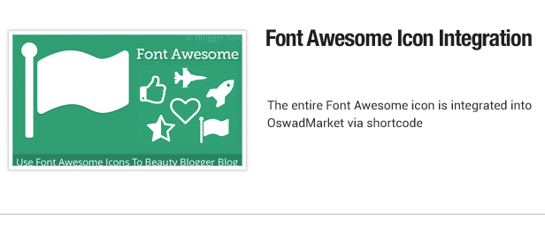 Schrift Awesome