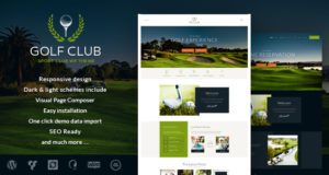 Golf Club – Sport & Veranstaltungen WordPress Vorlage