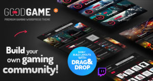GoodGame – Twitch Integriertes WordPress Gaming News Magazin