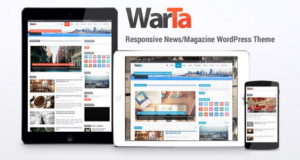 Warta – Nachrichten / Zeitschrift WordPress Vorlage