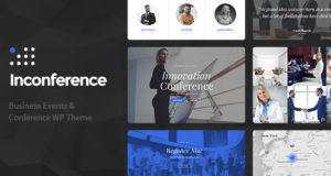 In Konferenz – Meetup & Konferenz Business Event WordPress Layout