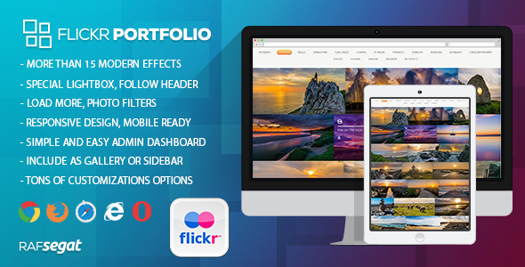 Flickr Portfolio - Wordpress Plugin