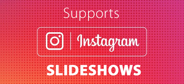 inGallery unterstützt Instagram-Sideshows