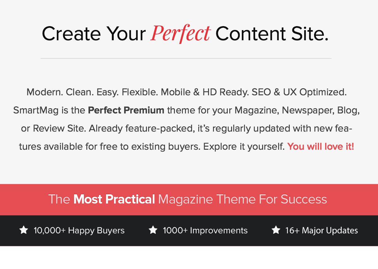 Beliebteste WP-Magazin, Zeitung, Blog WordPress Layout von 2017 mit Lifetime Free Updates und Support