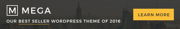 Wordpress Themes Promotion Mega über alte Artikel