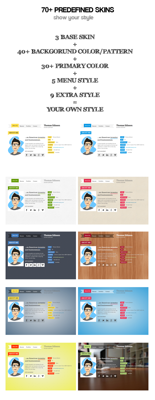 Premium WordPress Vorlage