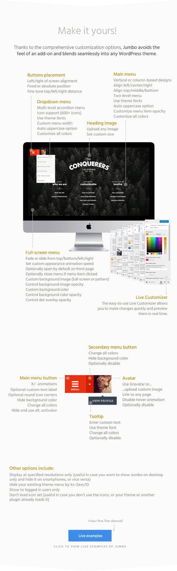 Sticky Header auf Scroll WordPress Plugin