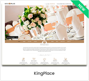 KingPlace - WordPress-Layout für Hotel-, Spa- und Resort-Buchungen 