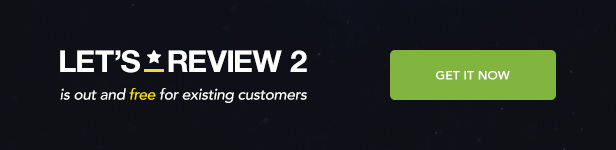 Holen Sie sich Let's Review 2 das WordPress-Plugin-Plugin