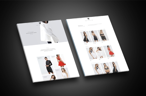 Luxi - Elegantes elegantes WooCommerce WordPress Template