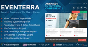 Eventerra – Veranstaltung / Konferenz WordPress Template