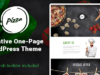 Pizza - Restaurant Cafe WordPress Layout