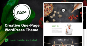 Pizza – Restaurant Cafe WordPress Layout