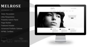 Melrose – Responsives Portfolio WordPress Template