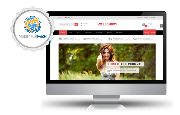 Liebe Mode - RTL Language Ready "title =" Liebesmode - RTL Language Ready