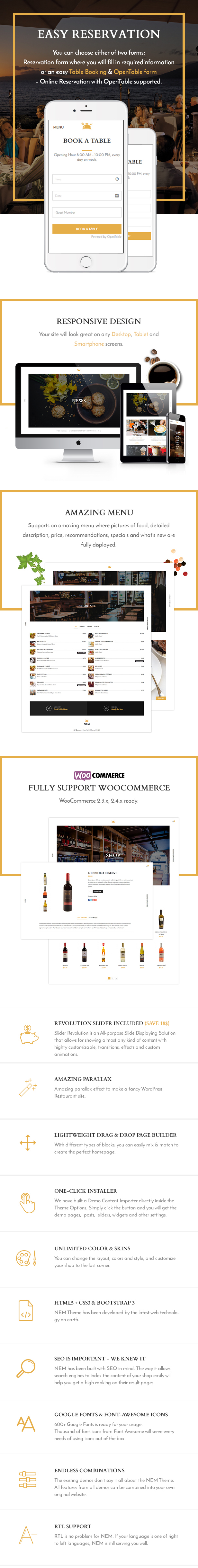Restaurant WordPress Vorlage "title =" Restaurant WordPress Vorlage