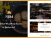 Restaurant WordPress Vorlage | NEM