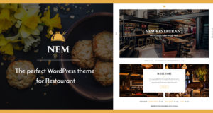 Restaurant WordPress Vorlage | NEM
