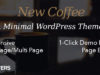 Neuer Kaffee - Responsive Layers WordPress Vorlage