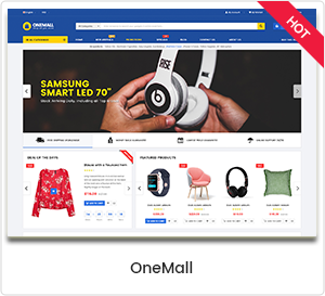 OneMall - Mehrzweck eCommerce & MarketPlace WordPress Vorlage 