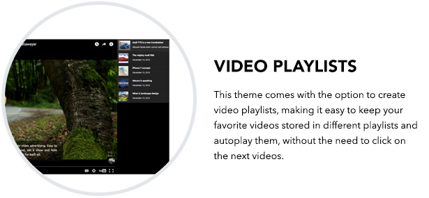 TouchSize Video WordPress Layout Premium