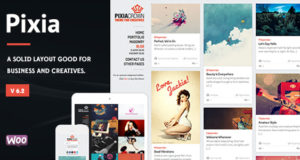 Pixia – Schaufenster WordPress Layout