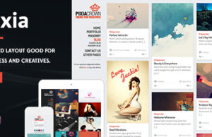 Pixia – Schaufenster WordPress Layout