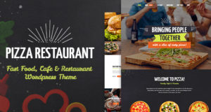 Pizza Restaurant – Fast Food, Café und Restaurant WordPress Template