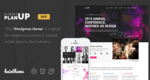 PlanUp – Event-Buchung WordPress Vorlage